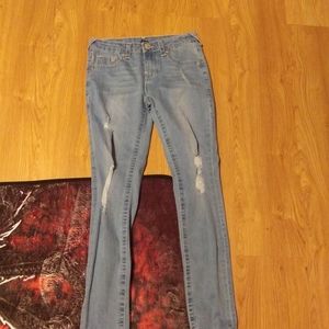Miss Me Straight Jeans Size 29 VGUC